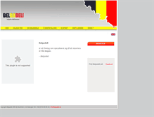 Tablet Screenshot of belgodeli.se